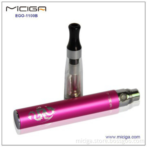 Refillable ce4 cig electronic, ce mark big vapor e-cigarette